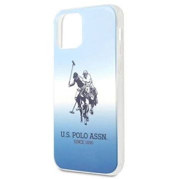 Pouzdro na telefon US Polo Gradient Collection iPhone 12 mini 5,4". modrá/modrá