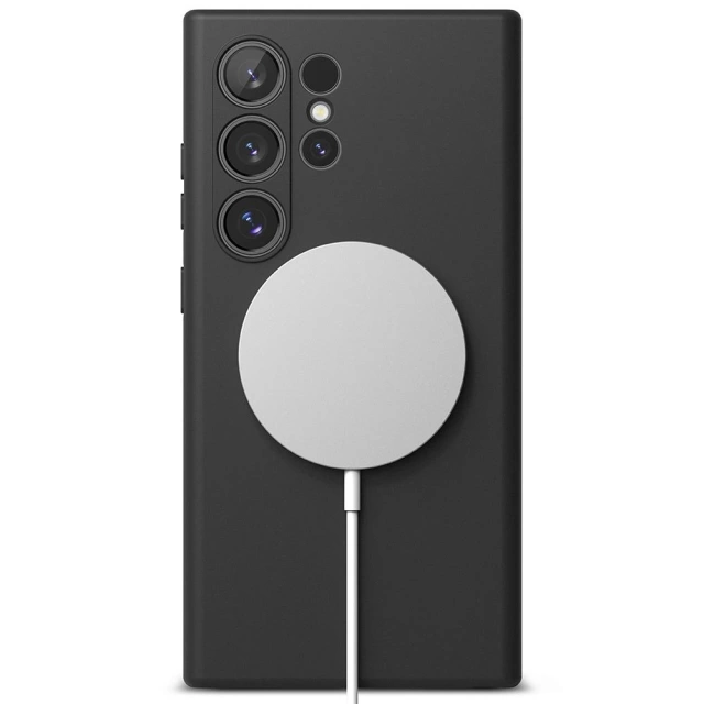 Etui Ringke Silikonový magnetický Magsafe pro Samsung Galaxy S24 Ultra Black
