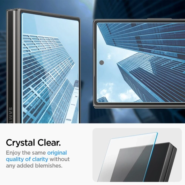 Spigen Glas.tR "Ez Fit" загартоване скло 2 шт. для Samsung Galaxy Z Fold 6 Clear