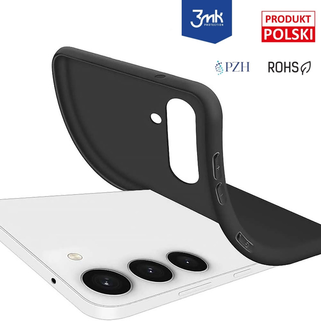 Etui für das Samsung Galaxy S23 5G - 3mk Matt Case schwarz