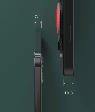 Gélové puzdro Kingxbar Sweet Series zdobené originálnymi kryštálmi Swarovski so stojanom na iPhone 12 Pro Max modrý