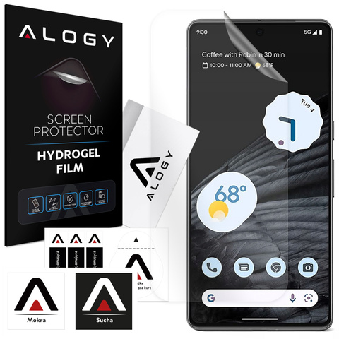 Hydrogélová fólia pre Google Pixel 7 Pro, ochranná fólia na displej telefónu Alogy Hydrogel Film