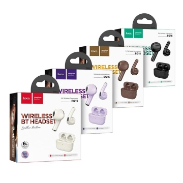 HOCO Wireless Bluetooth Headphones TWS EQ15 Purple