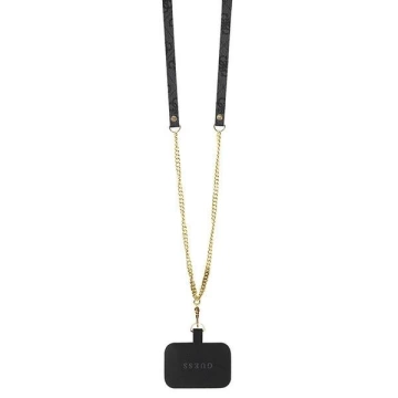 Etui Guess GUHCP15SP4TDSCPK для iPhone 15 6.1" чорний/чорний твердий чохол Crossbody 4G Metal Logo