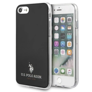 US Polo ShinyiPhone 7/8/SE 2020 / SE 2022 phone case black/black