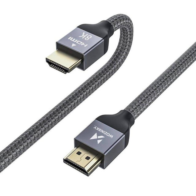 HDMI kabel 5m Wozinsky kabel pro přenos 48 Gbps 8K 60Hz Černý