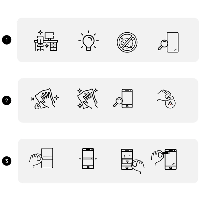 Фольга "MATTE" для iPhone 15 Pro Max Hydrogel Alogy screen for case "FINGERPRINT FREE"