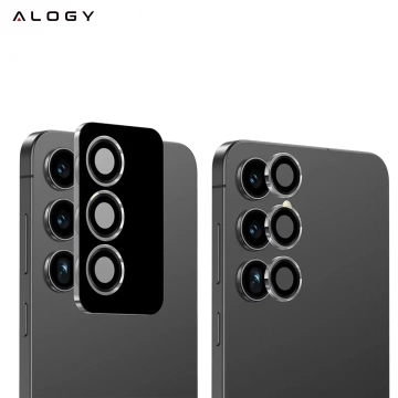 Alogy Glass Pack 3x Gehärtetes Glas für den Bildschirm 9h Glas für das Objektiv für Apple iPhone 14 Pro