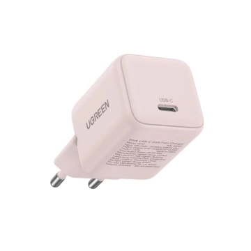 Ładowarka sieciowa Ugreen X512 20W GaN 1x USB-C Różowa