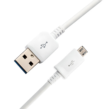 Originálny kábel Samsung ECB-DU4AWE micro USB 2.0 | biely