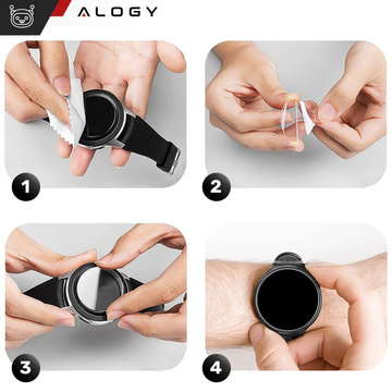 2x tvrzené sklo Alogy 9H pro univerzální průměr 38 mm