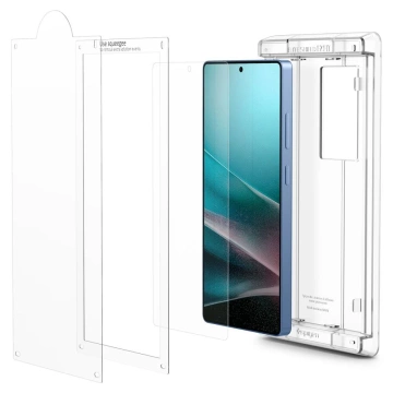 Hybrid Glass for Samsung Galaxy S25 Ultra Spigen Elite Shield "EZ Fit" HD Clear