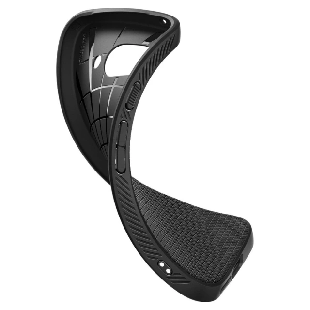 Захисний чохол Spigen Liquid Air чорного кольору для Google Pixel 9a