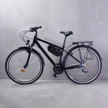 Wozinsky Fahrradrahmentasche 1,5 l schwarz (WBB10BK)