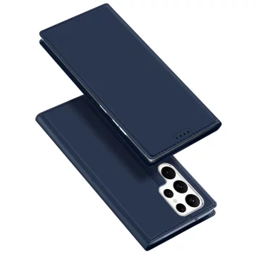 Захисний чохол Dux Ducis Skin Pro для Samsung Galaxy S23 Ultra Flip Card Wallet Stand Blue