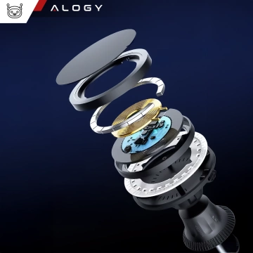 HUB splitter Alogy Adaptér pro počítačový notebook s USB-C na 3x USB-A 2.0 1x USB-A 3.0 šedý