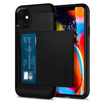 Spigen slim armor cs iphone 11 чорний