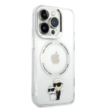 Etui Karl Lagerfeld KLHMP14LHNKCIT do iPhone 14 Pro 6,1" hardcase Iconic Karl