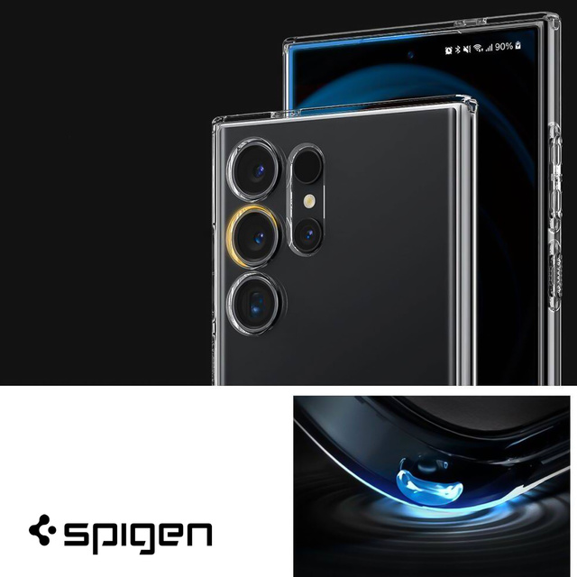 Etui Spigen Liquid Crystal pre Samsung Galaxy S24 Ultra Crystal Clear