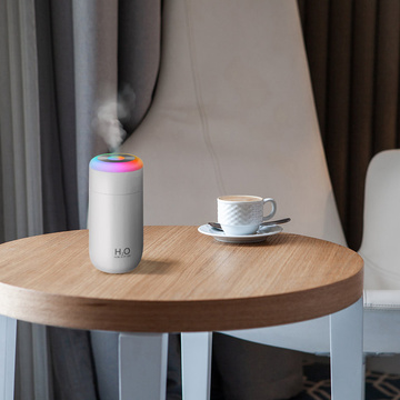 Zvlhčovač vzduchu Aroma Difuzér LED Aromaterapie USB Bílá