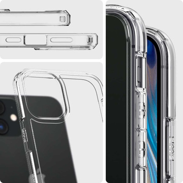 Spigen Ultra Hybrid Case for Apple iPhone 12 Mini 5.4 Crystal Clear Glass Alogy