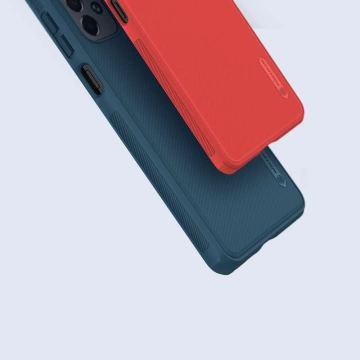 Odolný kryt Nillkin Super Frosted Shield Pro pre Samsung Galaxy A73 modrý