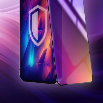 Privacy-Hartglas für Apple iPhone 16 Pro – 3mk Rainbow Privacy