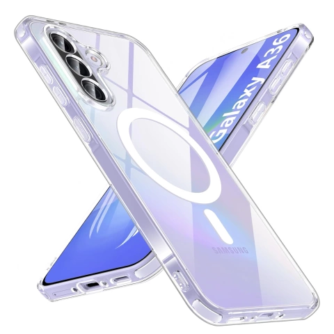 Чохол для Apple iPhone 16 Pro Max Alogy Anti-Shock Hybrid Case for MagSafe Transparent