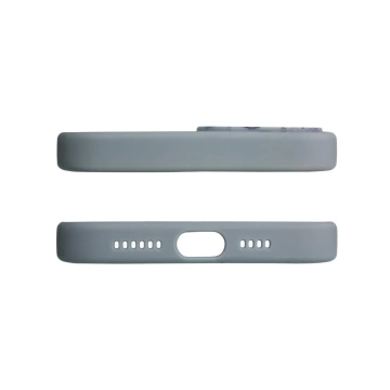 Designové pouzdro pro iPhone 12 Pro Max, květinový kryt tmavě modrý