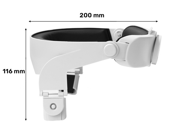 Čelenka Alogy pro pásek na suchý zip Oculus Quest 2