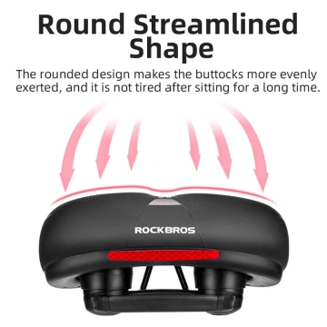 Rockbros AQ-6090B Fahrradsattel – Schwarz und Blau