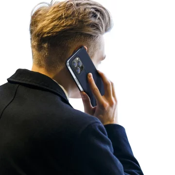 Dux Ducis Skin Pro iPhone 15 Pro pouzdro s klopou a peněženkou - modré