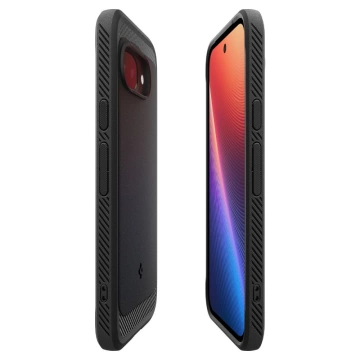 Puzdro Spear Rugged Armor MagSafe čierne pre Google Pixel 9a