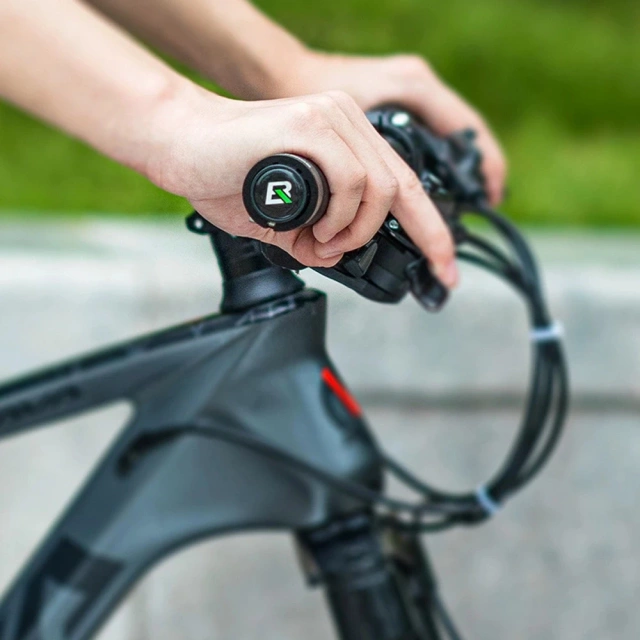 Rockbros 40210003001 Mikrofaser-Fahrradlenkergriffe – Schwarz