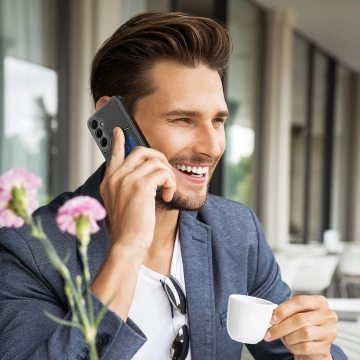 Etui Portfelowe do Samsung Galaxy S25 Dux Ducis Rafi II Czarny