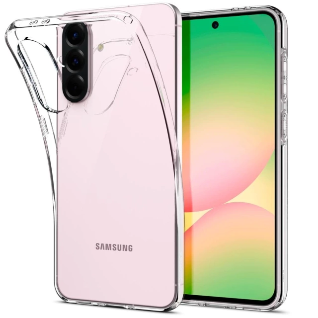 Ochranný kryt Spigen Liquid Crystal Clear pre Samsung Galaxy A56 5G, priehľadný