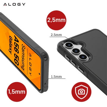 Pouzdro pro Apple iPhone 16 Pro Max Alogy Anti-Shock Hybrid Case pro MagSafe Transparent