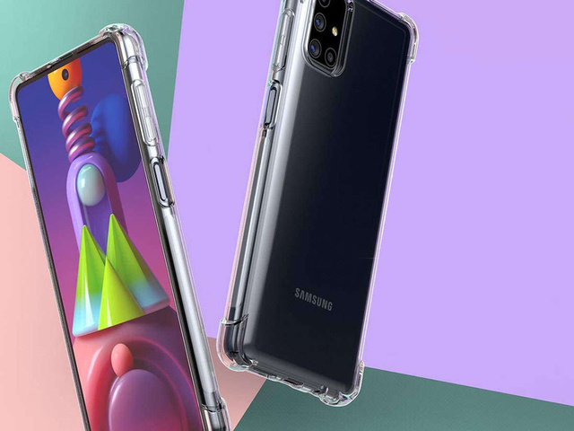 Pancierové puzdro ShockProof Alogy pre Samsung Galaxy M51 priehľadné