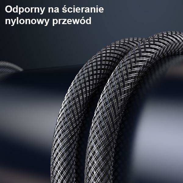 "Adaptér USAMS audio jack 3,5 mm - 6,35 mm 1,2 m čierny/čierny SJ539YP01 (US-SJ539)"