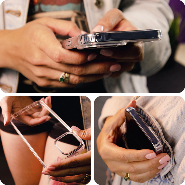 Silikonhülle Alogy Samsung Galaxy S22 Schutzhülle Handyhülle Transparent