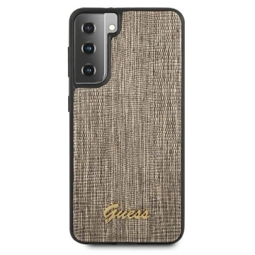 Жорсткий чохол Etui Guess GUHCS21MPCUMLLIGO для Galaxy S21 Plus G996 Lizard Collection