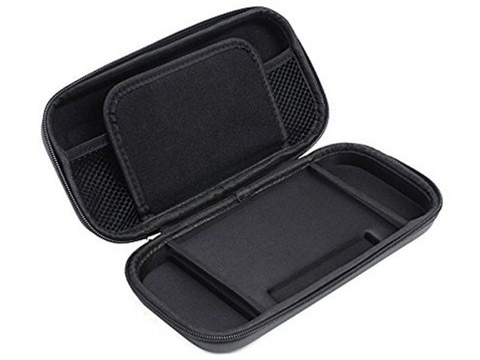 Pouzdro Alogy Tough Pouch z černého skla na Nintendo Switch Case