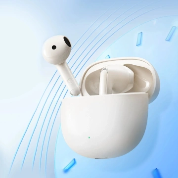 Bezdrôtové slúchadlá TWS Joyroom Funpods Series JR-FB1 Bluetooth 5.3 – béžové