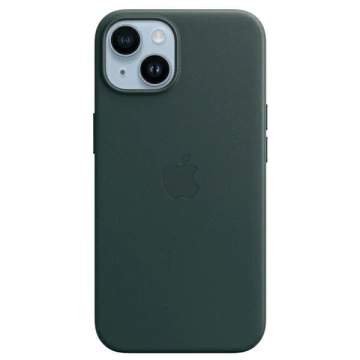 Kožené puzdro Apple MPPA3ZM/A pre iPhone 14 Plus 6,7" zielon/lesná zelená MagSafe