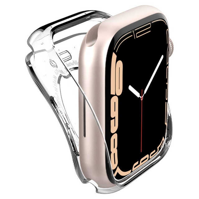 Etui Spigen Liquid Crystal pre Apple Watch 4/5/6/7/SE 40/41 mm Crystal Clear