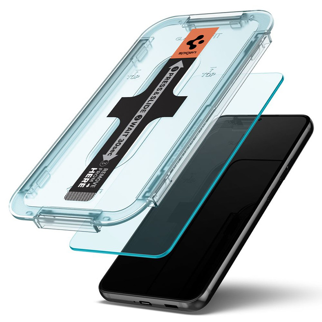 2x Tempered Glass Spigen Glas.TR "EZ FIT" for Samsung Galaxy S22