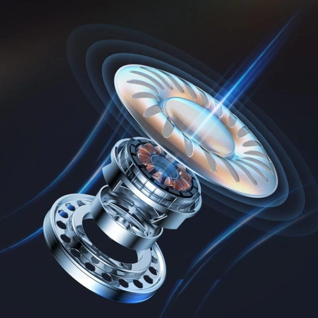 Slúchadlá do uší Joyroom USB typu C s diaľkovým ovládaním a mikrofónom strieborné (JR-EC04 Silver)