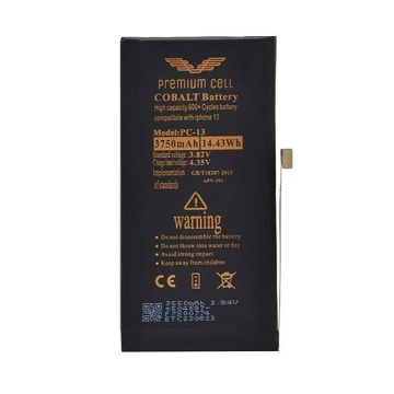 Батарея преміум-класу Cobalt для iPhone 13 3750mAh 600 циклів зарядки/розрядки