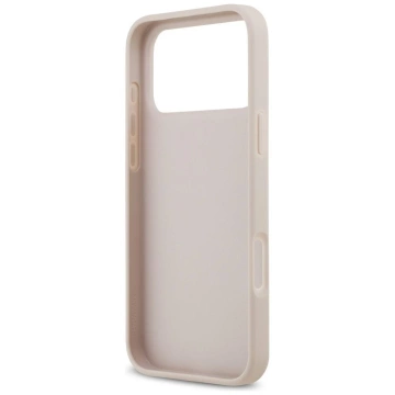 Etui Guess do iPhone 17 Pro Max 4G Double Card Triangle Pink