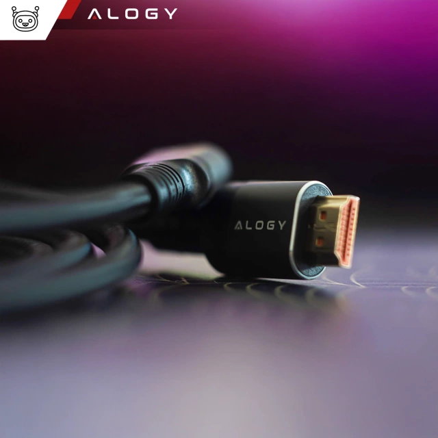 Кабель HDMI 2.1 Alogy 8K 60Hz 48GBps 3m Black